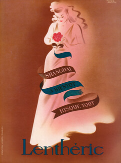 Lenthéric 1944 Shanghaï, A Bientôt, Risque Tout, Francis Gilletta