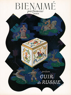 Bienaimé (Perfumes) 1943 Cuir de Russie