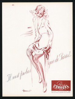 Cornuel (Stockings Hosiery) 1944 Brénot (Version F)