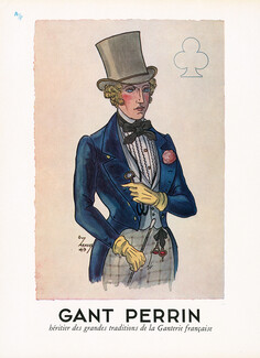Gant Perrin 1944 Guy Arnoux, Dandy