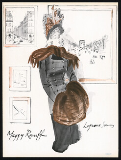 Maggy Rouff, Legroux Soeurs 1944 Gruau