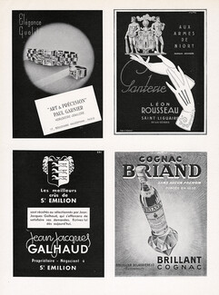 Paul Garnier (High Jewelry) 1944 Gants Rousseau, Galhaud, Cognac Briand