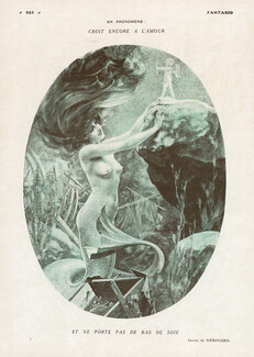Chéri Hérouard 1920 Mermaid, Croit encore à l'amour et ne porte pas de bas de soie