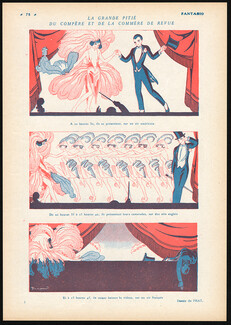 Prat 1930 Compère et Commère de Revue, Music Hall
