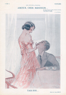 Jean Droit 1932 Lovers, "Amour, Cher menteur"