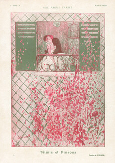 André Pécoud 1920 Mimis et Pinsons, Lover