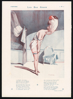 Jacques Drésa 1923 "Les Bas Roses" The Pink Stockings