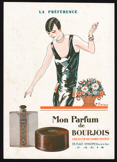 Bourjois (Perfumes) 1926 Fabien Fabiano, Mon Parfum