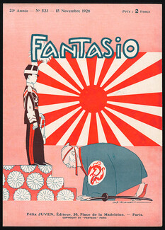 Roubille 1928 Emperor of Japan, Fantasio cover