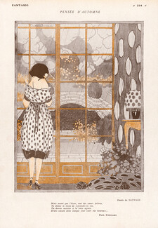 Sylvain Sauvage 1919 Pensée D'automne, Paul Eyrolles