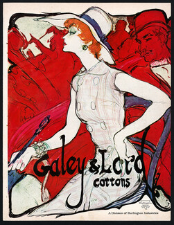 Galey & Lord (Fabric) 1961 Cottons, Belle Époque