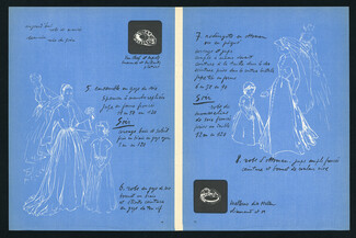 Wedding Rings - Van Cleef & Arpels, Mellerio dits Meller, Boucheron, Cartier, Drawings by David, 5 pages
