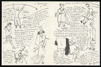 L'équipe d'un film, 1943 - Jean Cocteau, The Movie Team, Cinema, Filmmaking, Texte par Jean Cocteau