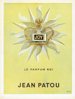 Jean Patou (Perfumes) 1948 Joy Le Parfum Roi