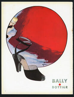 Bally 1947 Bottier, René Gruau