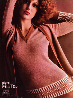 Christian Dior 1974 Tricots Miss Dior