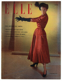 ELLE N°100 du 14 Octobre 1947 Christian Dior