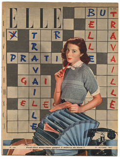 ELLE N°101 du 21 Octobre 1947 Jacques Fath Harry Meerson