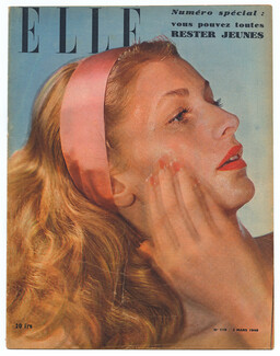 ELLE N°119 du 2 Mars 1948 Numéro Spécial: Rester Jeunes