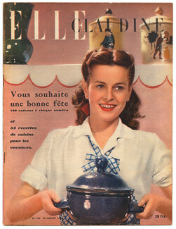 ELLE N°140 du 27 Juillet 1948 Lucien Lelong