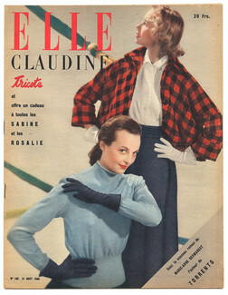 ELLE N°145 du 31 Août 1948 Robert Piguet