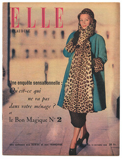 ELLE N°150 du 15 Octobre 1948 Jacques Fath John Steinbeck Fur