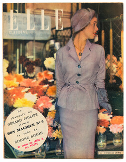 ELLE N°151 du 19 Octobre 1948 Jacques Fath John Steinbeck Gérard Philipe