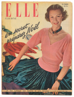 ELLE N°157 du 30 Novembre 1948 Schiap-Sport (Cover) Françoise Giroud John Steinbeck