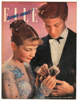ELLE N°161 du 27 Décembre 1948 Jeanne Lafaurie Marcel Pagnol
