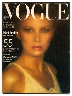UK Vogue British Magazine 1975 September 15, David Bailey