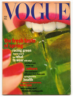 UK Vogue British Magazine 1977 February, Willie Christie