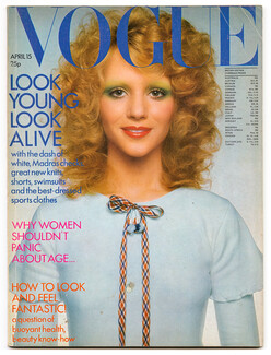 UK Vogue British Magazine 1971 April 15th, Barry Lategan, Snowdon