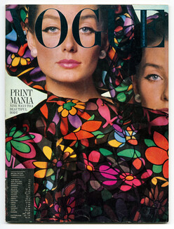 UK Vogue British Magazine 1964 April 15th, Print Mania, Cléo de Mérode by Cecil Beaton, David Bailey, Henry Clarke, Barney Wan