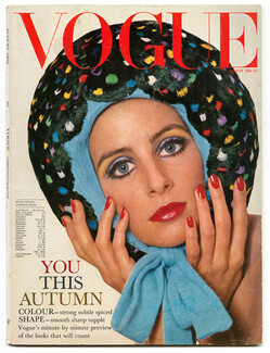 UK Vogue British Magazine 1965 August, Otto Lucas, Photo David Bailey, Helmut Newton