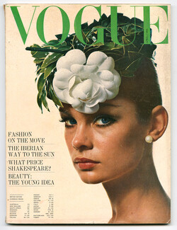 UK Vogue British Magazine 1964 April, David Bailey, Helmut Newton, Irving Penn