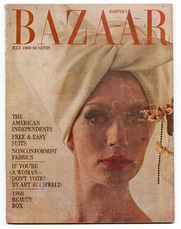 Harper's Bazaar 1960 July, Sokolsky, Warhol Fabricology, Christian Dior (Shoes)