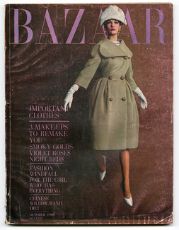 Harper's Bazaar 1960 October, Sokolsky, Saul Leiter, Melvin Sokolsky