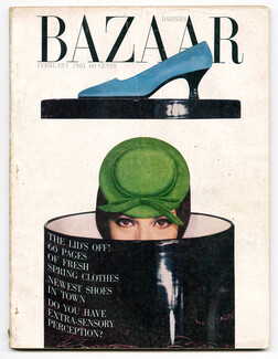 Harper's Bazaar 1961 February, Hiro, Melvin Sokolsky, Richard Avedon, Jackie and John Kennedy