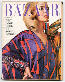 Harper's Bazaar 1966 October, James Moore, Hiro, Francesco Scavullo, Jewelry