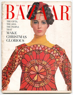 Harper's Bazaar 1963 December, Sokolsky, Van Cleef & Arpels, Verdura, Harry Winston