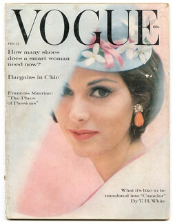 Vogue US 1961 February 15, Bruce Davidson, McLaughlin, Karen Radkai, Bert Stern, Gordon Parks