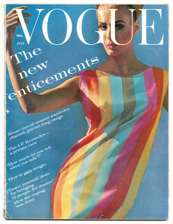 Vogue US 1961 July, Bert Stern, Irving Penn, René Bouché, The Kennedys