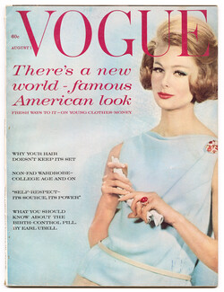 Vogue US 1961 August 1, Rawlings, Leombruno-Bodi, Mouchy, Dagmar, Antonio Tapies