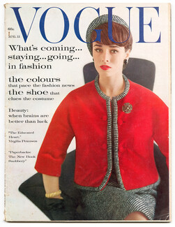 Vogue US 1961 August 15, Karen Radkai, Horst, Palumbo, Leombruno-Bodi, Rawlings, Esther Larson