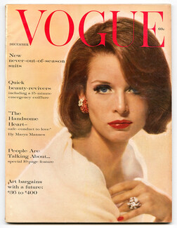 Vogue US 1959 December, Tiffany, Sante Forlano, Irving Penn, William Bell, Horst, Karen Radkai, Tony Armstrong Jones