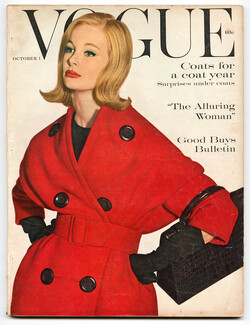 Vogue US 1959 October 1, Penn, Palumbo, Horst, John Rawlings, William Bell