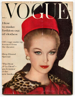 Vogue US 1959 November 1, Rawlings, Horst, Dagmar, Grigsby, Sante Forlano, Penn