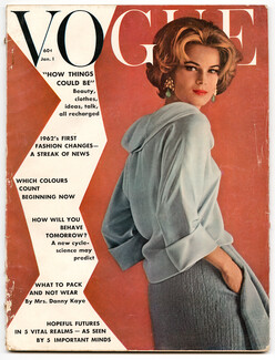 Vogue US 1962 January 1, Horst, Penn, Rawlings, Karen Radkai