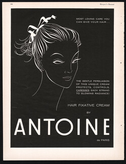 Antoine (Cosmetics) 1958 Hair Fixative