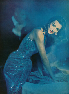 Traina Norell 1957 Harry Winston, Photo Richard Avedon
